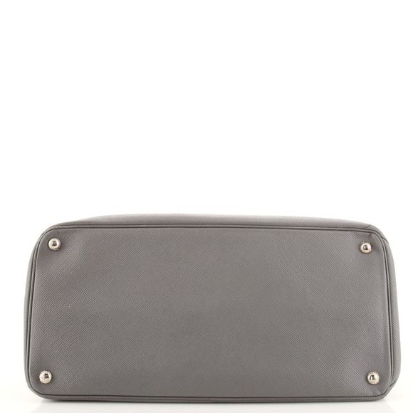 Prada Turnlock Cuir Twin Tote Saffiano Leather Medium - Picture 3 of 6